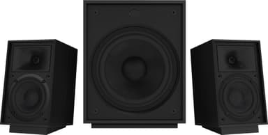 Klipsch ProMedia Heritage 2.1 kaiutinjärjestelmä (mattamusta)