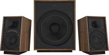 Klipsch ProMedia Heritage 2.1 kaiutinjärjestelmä (pähkinä)