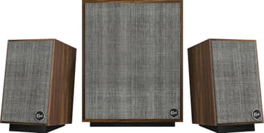 Klipsch ProMedia Heritage 2.1 kaiutinjärjestelmä (pähkinä)