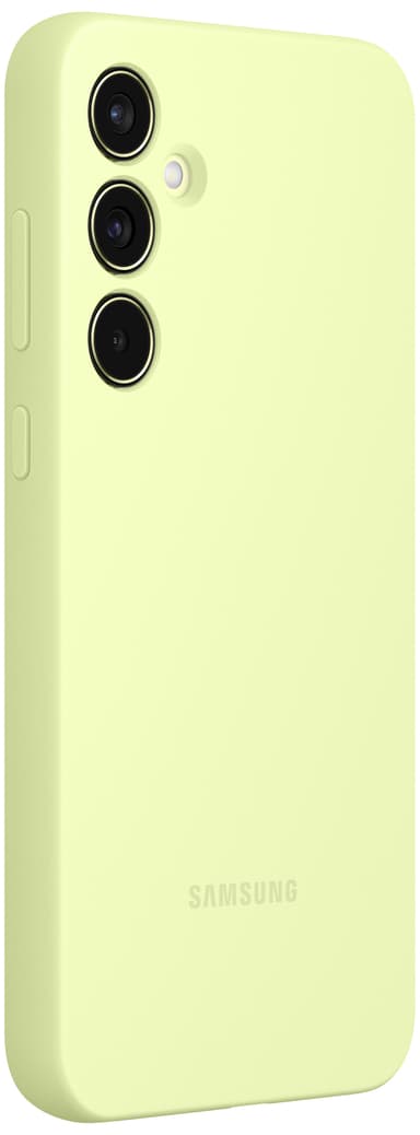 Samsung Galaxy A55 5G Silicone suojakuori (lime)