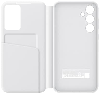 Samsung Galaxy A35 5G Smart View Wallet lompakkokotelo (valkoinen)