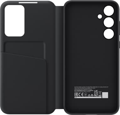 Samsung Galaxy A55 5G Smart View Wallet lompakkokotelo (musta)