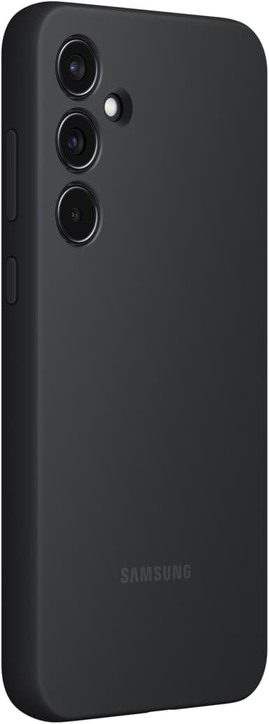 Samsung Galaxy A55 5G Silicone suojakuori (musta)