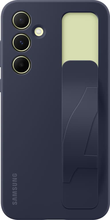 Samsung Galaxy A55 5G Standing Grip suojakuori (musta)