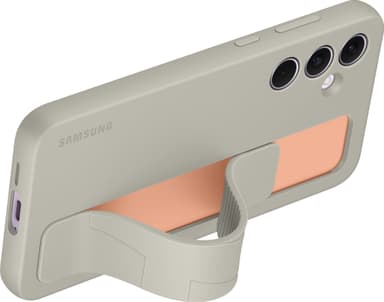 Samsung Galaxy A55 5G Standing Grip suojakuori (harmaa)