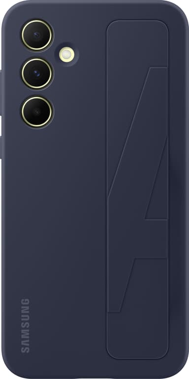 Samsung Galaxy A55 5G Standing Grip suojakuori (musta)