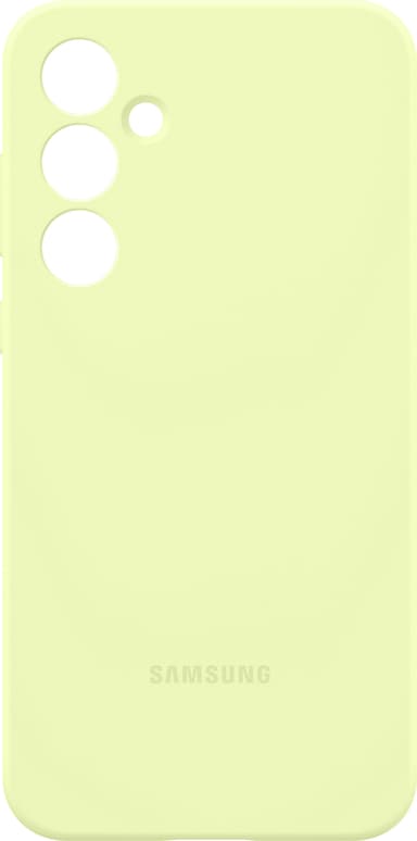 Samsung Galaxy A55 5G Silicone suojakuori (lime)