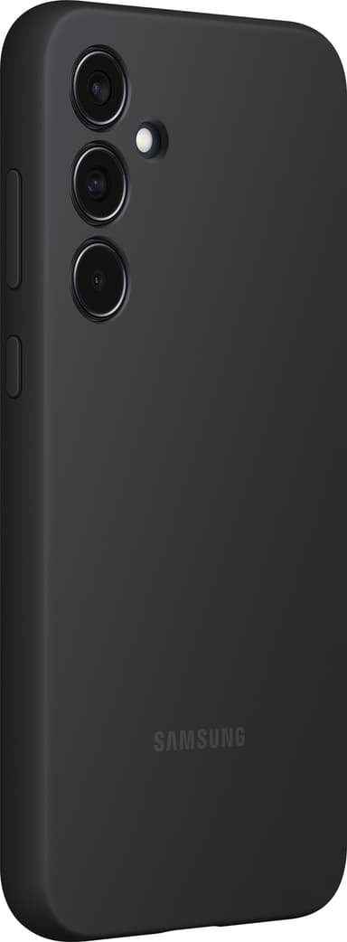 Samsung Galaxy A35 5G Silicone suojakuori (musta)