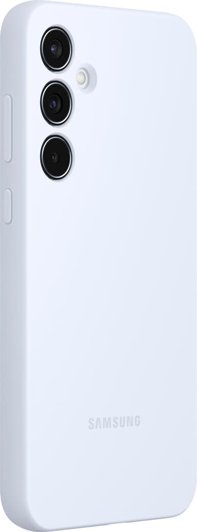 Samsung Galaxy A55 5G Silicone suojakuori (vaaleansininen)