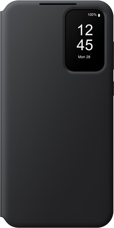 Samsung Galaxy A55 5G Smart View Wallet lompakkokotelo (musta)