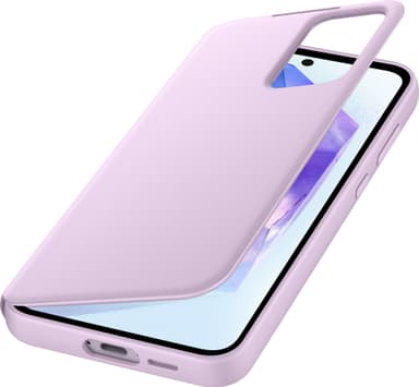 Samsung Galaxy A55 5G Smart View Wallet lompakkokotelo (laventeli)