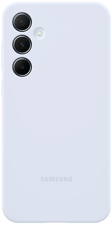 Samsung Galaxy A55 5G Silicone suojakuori (vaaleansininen)