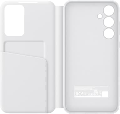 Samsung Galaxy A55 5G Smart View Wallet lompakkokotelo (valkoinen)