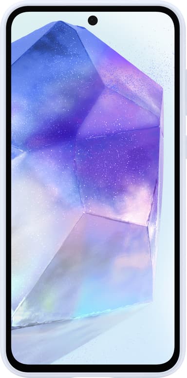 Samsung Galaxy A55 5G Silicone suojakuori (vaaleansininen)