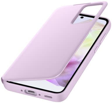 Samsung Galaxy A35 5G Smart View Wallet lompakkokotelo (laventeli)