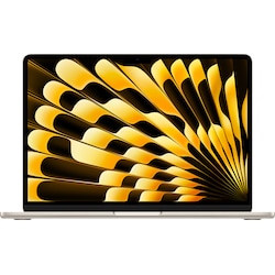 MacBook Air 13 M3 2024 8/256 GB (tähtivalkea)
