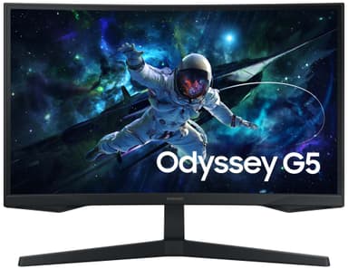 Samsung Odyssey G55C LS27CG552EUXEN 27” kaareva VA pelinäyttö
