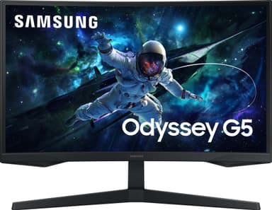 Samsung Odyssey G55C LS27CG552EUXEN 27” kaareva VA pelinäyttö