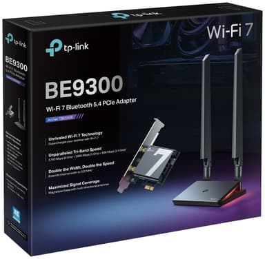 TP-Link TBE550E WiFi 7 PCIe sovitin