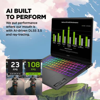 HP Omen Transcend 14  Ultra 9-185H/32/2048/4070 14" pelikannettava
