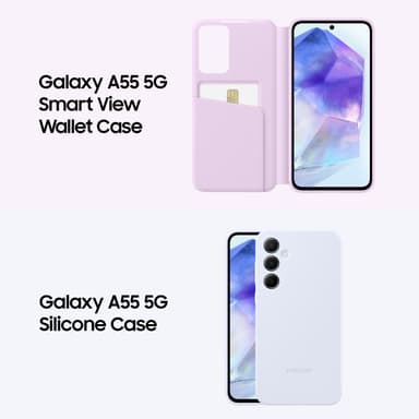 Samsung Galaxy A55 5G älypuhelin 8/256 GB (laivastonsininen)