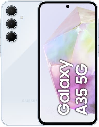 Samsung Galaxy A35 5G älypuhelin 6/128 GB (vaaleansininen)