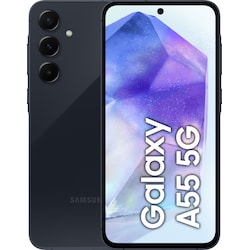 Samsung Galaxy A55 5G älypuhelin 8/256 GB (musta)