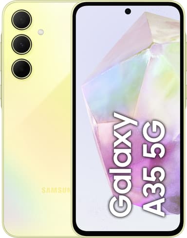 Samsung Galaxy A35 5G älypuhelin 6/128 GB (keltainen)