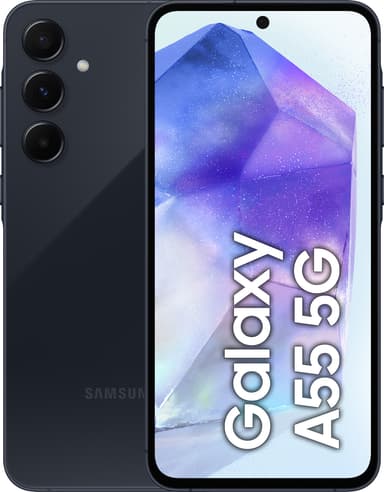 Samsung Galaxy A55 5G älypuhelin 8/128 GB (laivastonsininen)