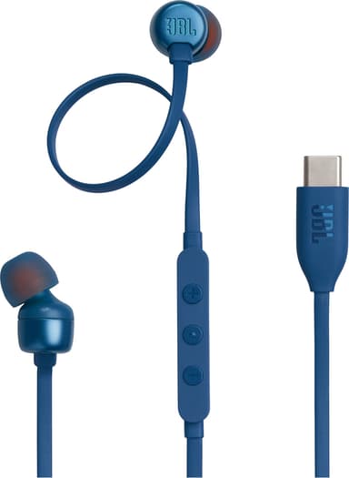 JBL Tune 310 USB C in-ear kuulokkeet (sininen)