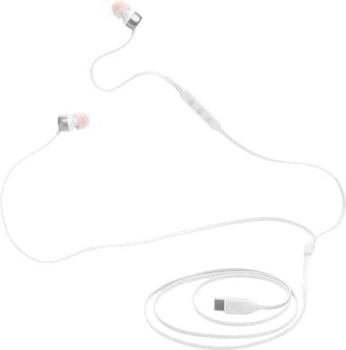 JBL Tune 310 USB C in-ear kuulokkeet (valkoinen)