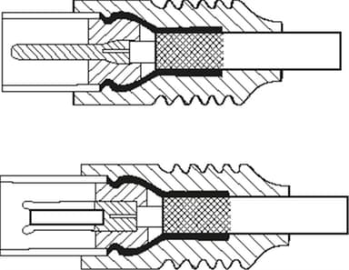 Antennikaapeli (80 dB), 2x suojattu