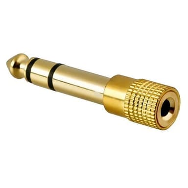Audiosovitin - 6,5 mm - 3,5 mm