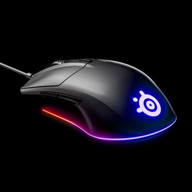 SteelSeries Rival 3 -pelihiiri, langallinen, musta