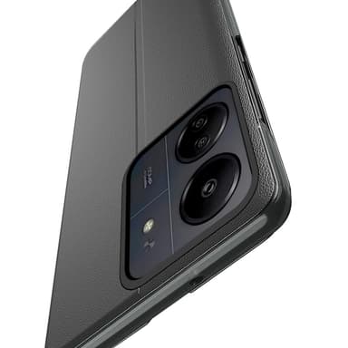 SKALO Xiaomi Redmi 13C 4G Clear View Window Case - Sininen