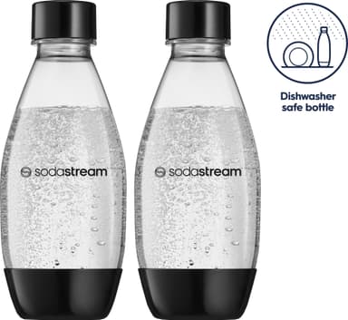 SodaStream DWS Fuse pullo 1748223770 (2 kpl, musta)
