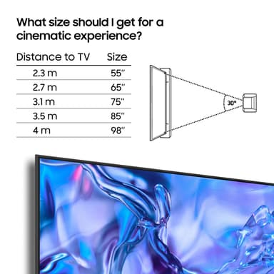 Samsung 50" DU8575 4K älytelevisio (2024)