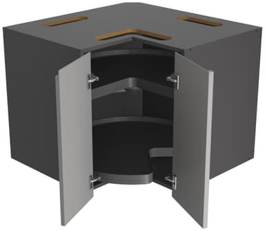 Epoq Integra alakaapin kulmaovi keittiöön (Steel Grey)