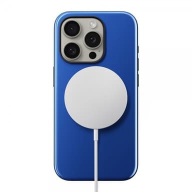 NOMAD iPhone 15 Pro Kuori Sport Case Super Blue
