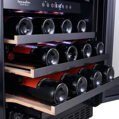 Temptech Sommelier viinikaappi SOMX60DRB-24