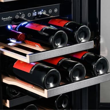 Temptech Sommelier viinikaappi SOMQ38DRB-24
