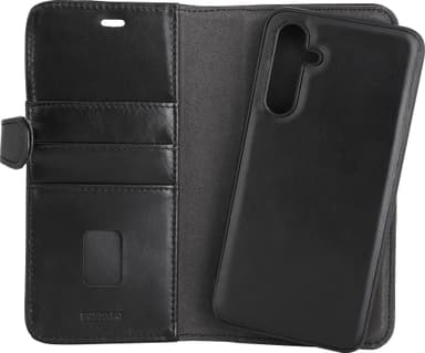 Buffalo 2in1 Samsung Galaxy A55 5G lompakkokotelo (musta)