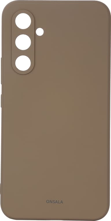 Onsala Samsung Galaxy A55 5G silikonikuori (ruskea)