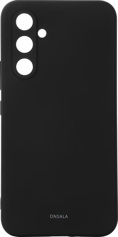 Onsala Samsung Galaxy A55 5G silikonikuori (musta)