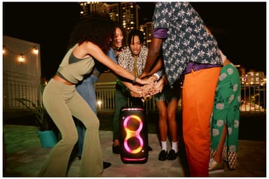 JBL PartyBox Stage 320 bilekaiutin