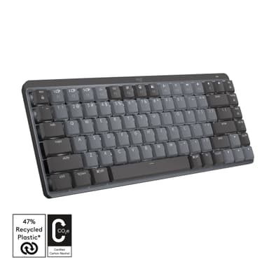 Logitech MX Mechanical Mini langaton näppäimistö, linear-kytkimet
