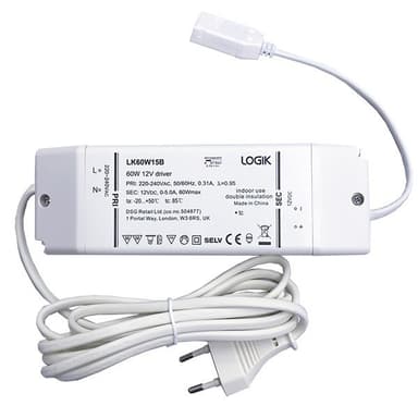 Logik 60 W 12V teholähde