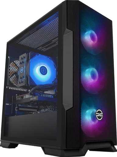 PCSpecialist Core 50 i3-12F/16/512/A380 pelitietokone