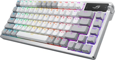 Asus ROG Azoth langaton näppäimistö (Moonlight White)