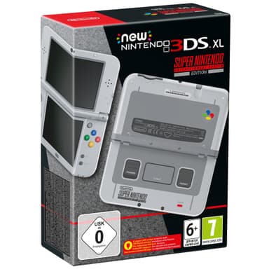 Uusi Nintendo 3DS XL pelikonsoli - SNES Edition